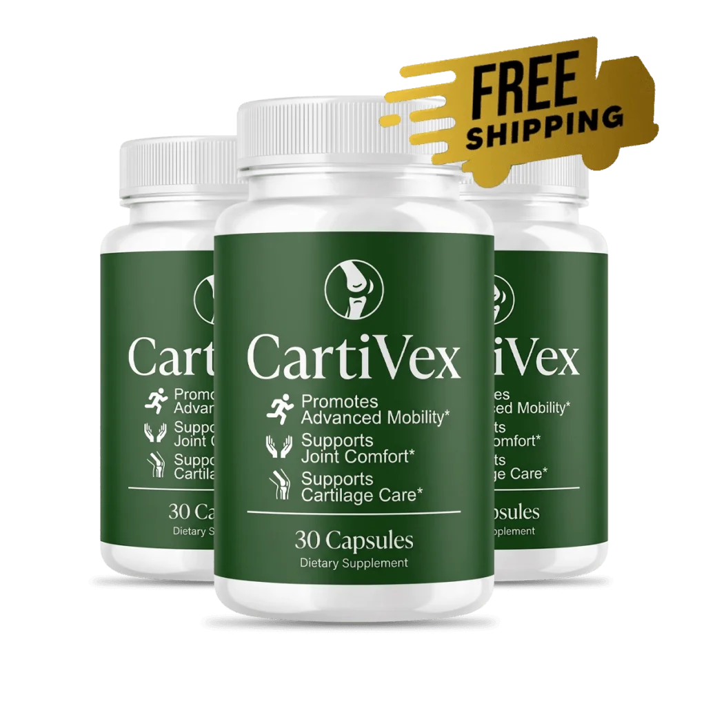 CartiVex dietary supplement for everyday joint wellness and an active lifestyle